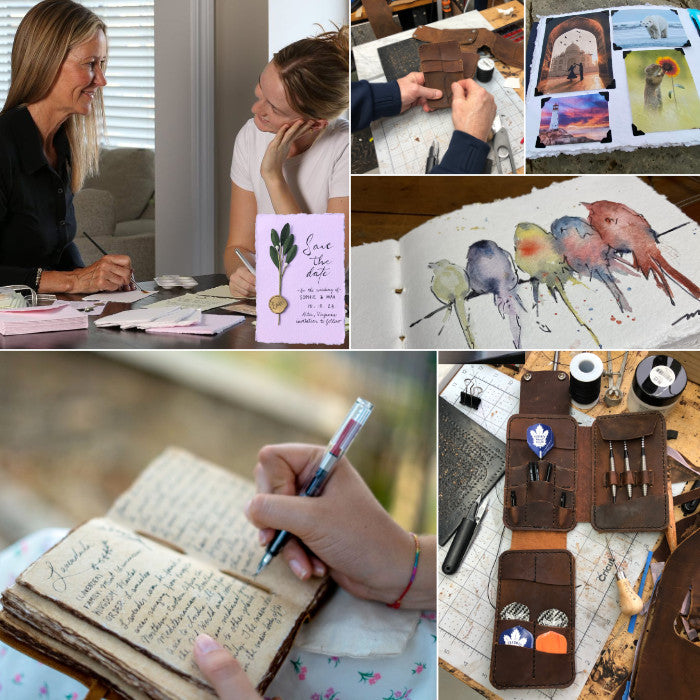 Celebrate You Talent Collage - Travelers, Journallers, Artists, Crafters, Leatherworkers, Scrapbookers,