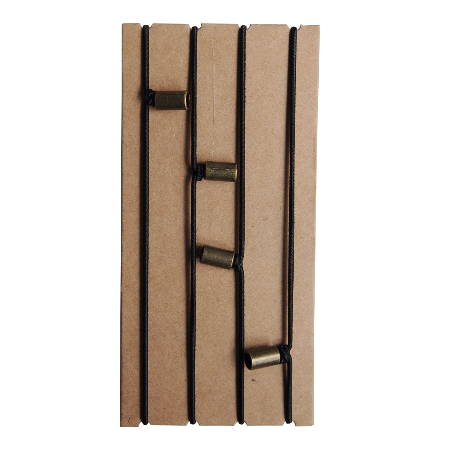 Traveler's Notebook Elastic Bands - Jump Bands for Refillable Travel Journals (8.25x 4.25) - Connection Strap Replacements | Pack of 4 with Decorative Bead - Wanderings