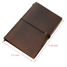 *NEW* Large Leather Journal - Wanderings