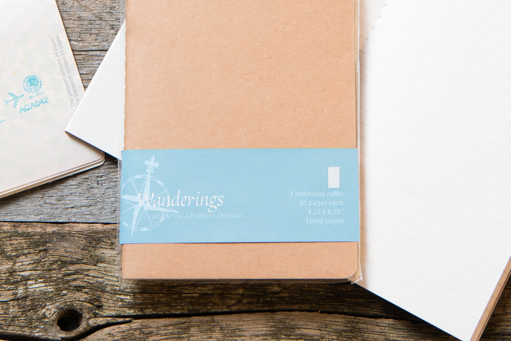 Wanderings Pocket Size Notebook Refills - Wanderings