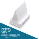 Wanderings Handmade White Deckle Edge Paper