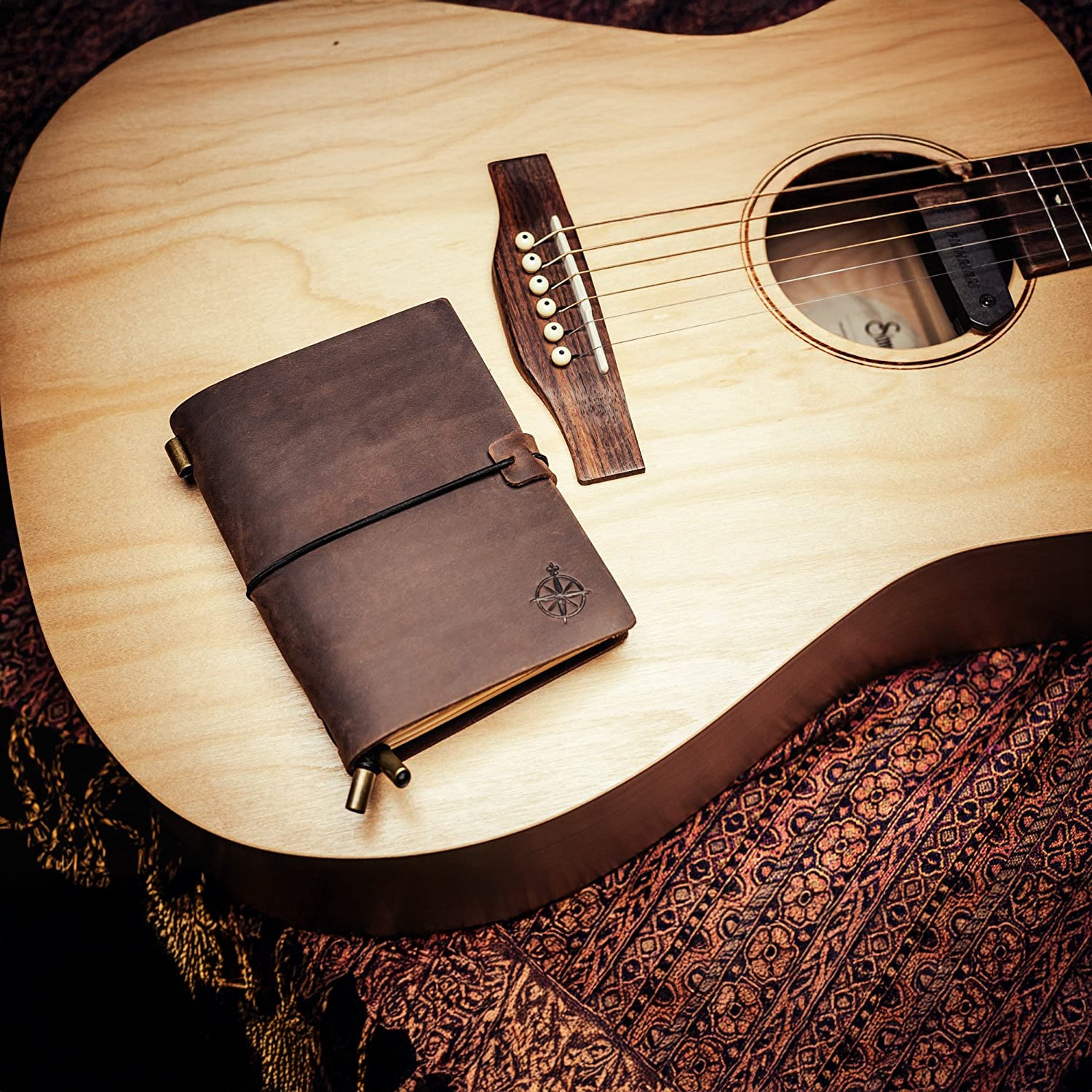 A6 Refillable Leather Travelers Notebook – 4.5